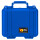 Peli Case 1200 mit Schaum, blau