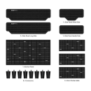 CRDBAG Grid-Divide Trennwandsystem, Universal Kit