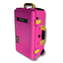 Peli Case 1510, Pink mit gelben Griffen und...