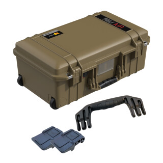 Peli Air 1535, OCP Tan mit schwarzem Griff und Verschlüssen