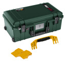 Peli Air 1535, Hunter Green mit gelbem Griff und...