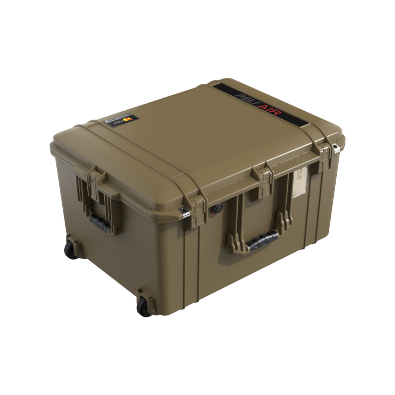Valise à roulettes Peli Air 1637 avec mousse, OCP Tan 499
