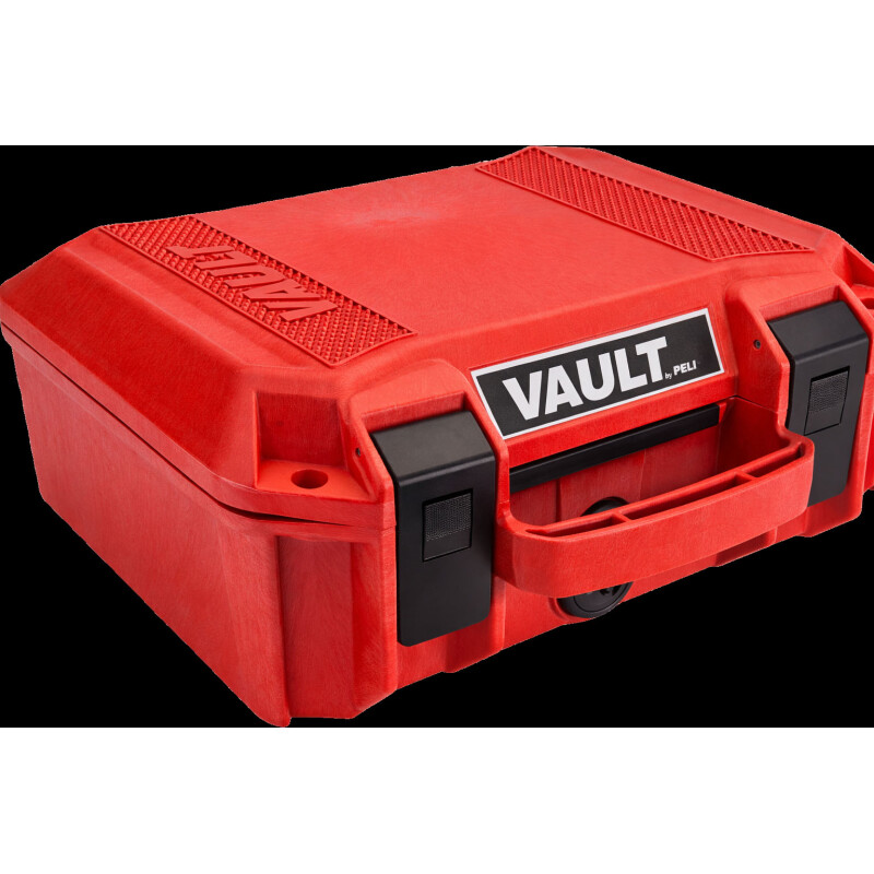 Peli Vault Case V100C, Rot