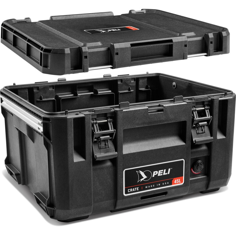 Peli CRATE 45L, Schwarz