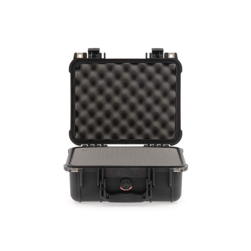 Peli Case 1400 met schuim, zwart