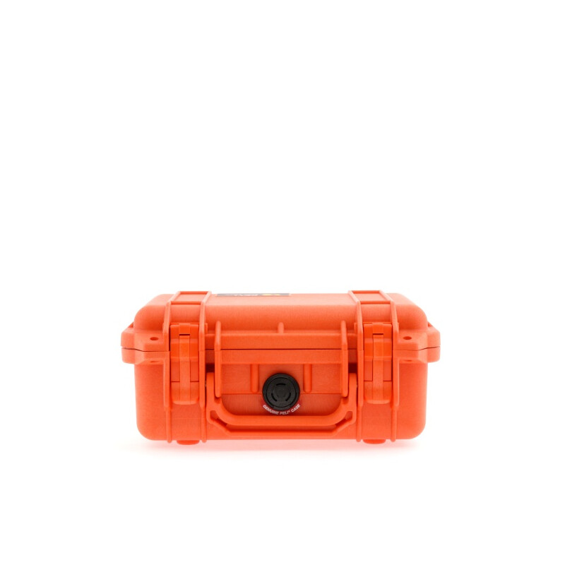 Peli Case 1200 avec mousse, orange