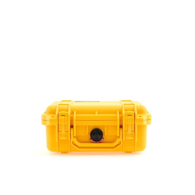 Peli Case 1200 zonder schuim, geel