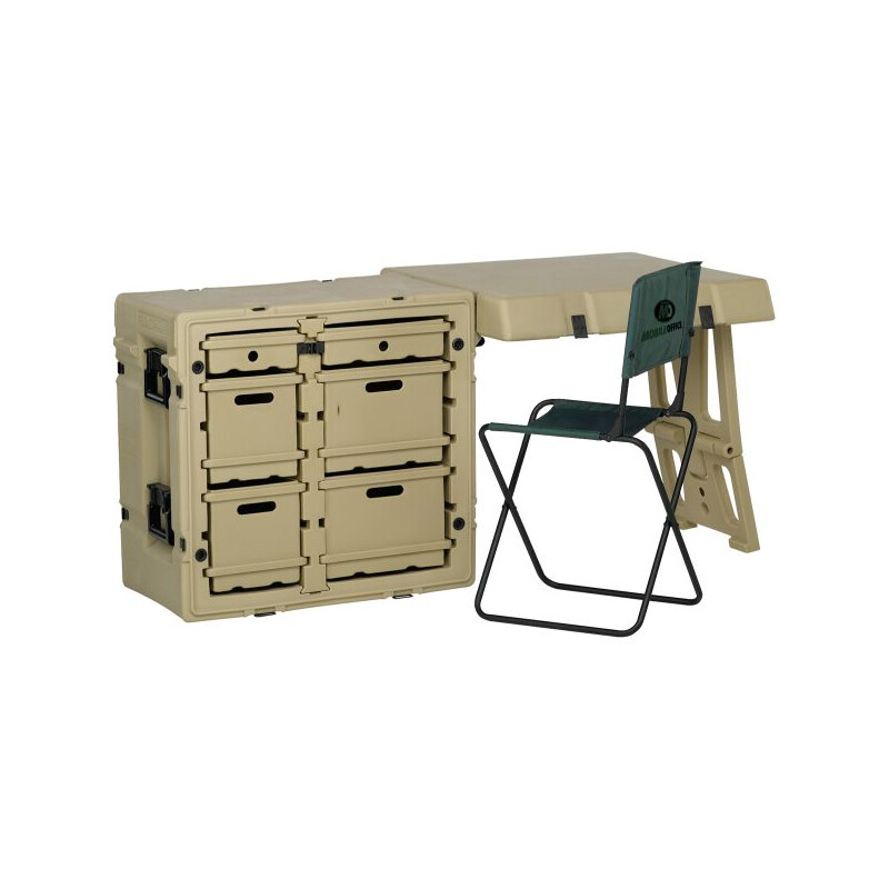 Bureau Hardigg Military 474FLD2DESKTA137