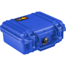 Peli Case 1200 zonder schuim, blauw