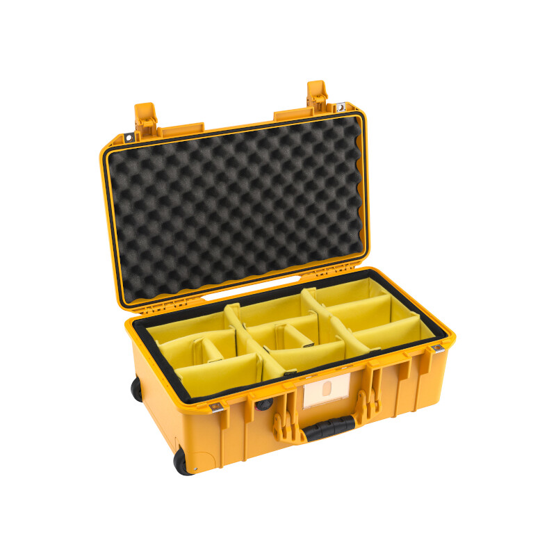 Peli Air 1535 Trolley avec système de compartimentation, jaune