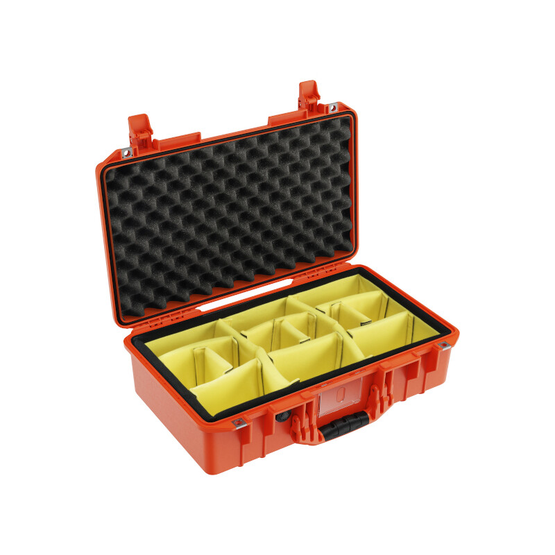 Peli Air 1525 avec système de compartimentation, orange