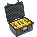 Peli Air 1557 avec système de compartimentation, noir