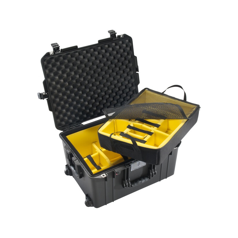 Peli Air 1607 Trolley avec système de compartimentation, noir