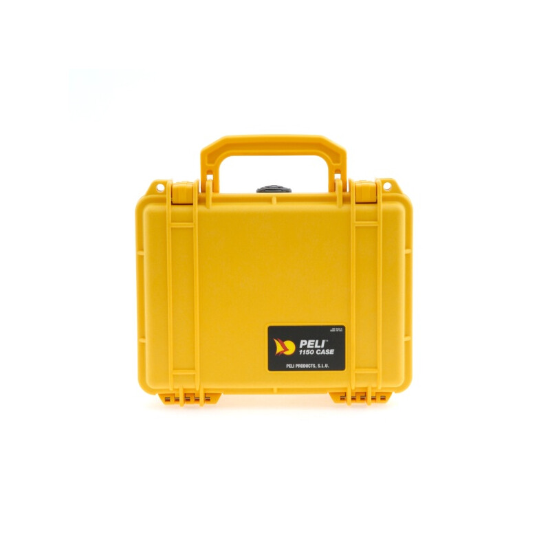 Peli Case 1150 zonder schuim, geel