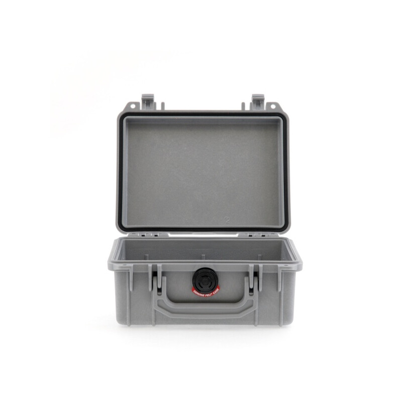 Peli Case 1150 sin espuma, plata