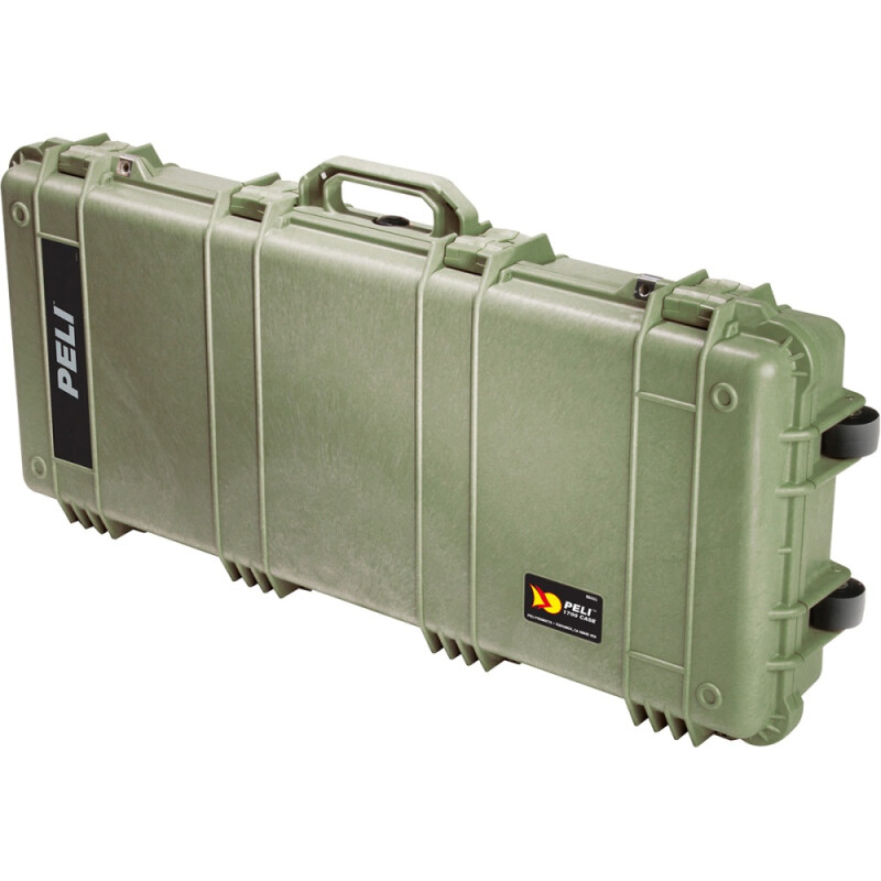 Peli Case 1700 med skum, oliven