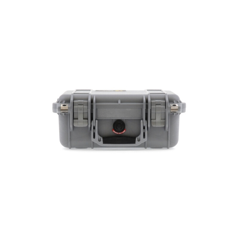 Peli Case 1400 con espuma, plata
