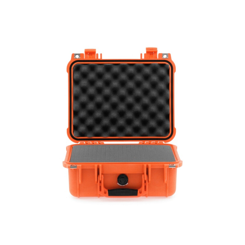 Peli Case 1400 mit Schaum, orange