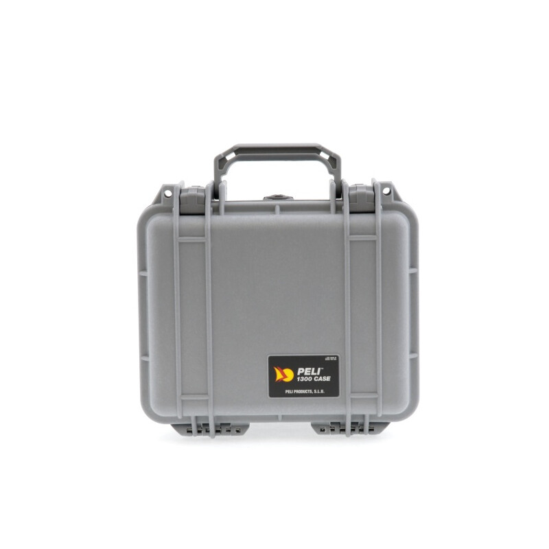 Peli Case 1300 sin espuma, plata