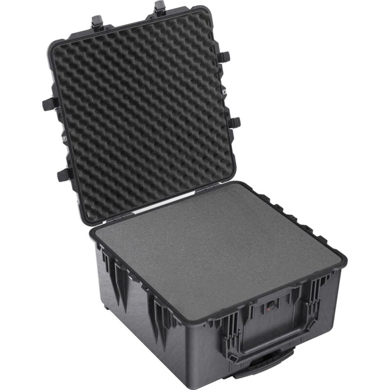 Peli Case 1640 Trolley mit Schaum, schwarz