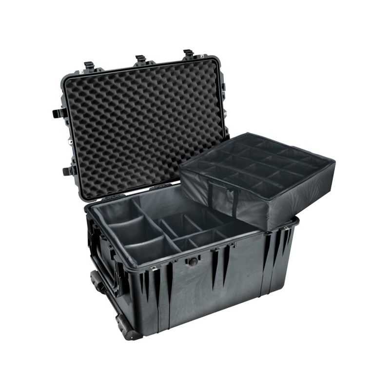 Peli Case 1660 Trolley mit Einteilungssystem, schwarz