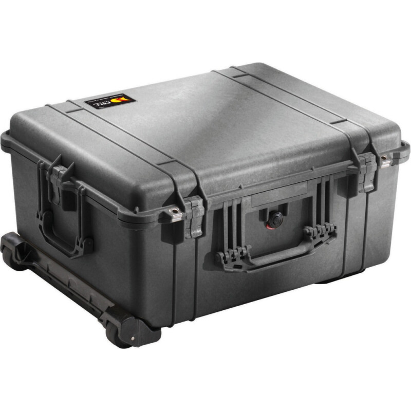 Peli Case 1610 Trolley avec mousse, noir