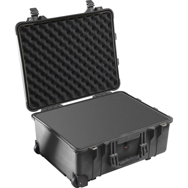 Peli Case 1560 Trolley med skum, sort