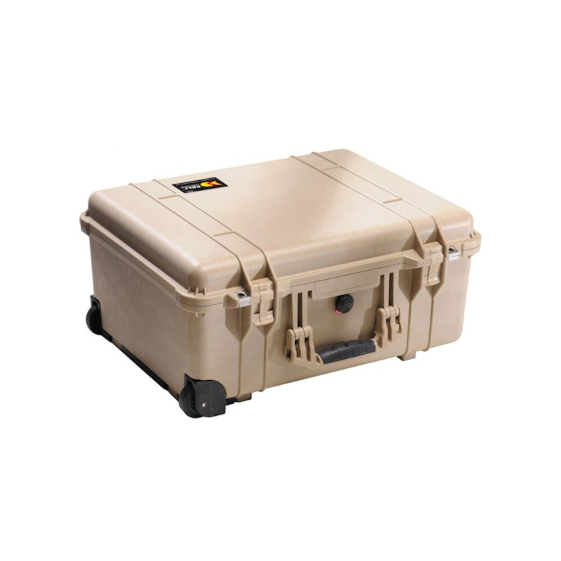 Peli Case 1560 Trolley con sistema divisor, Desert Tan (Arena)