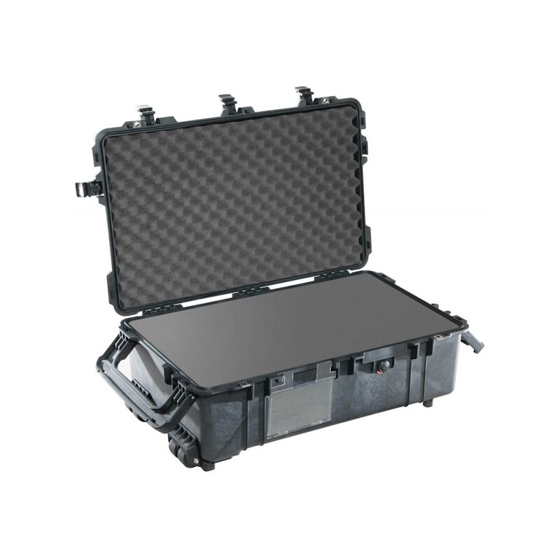 Peli Case 1670 Trolley avec mousse, noir