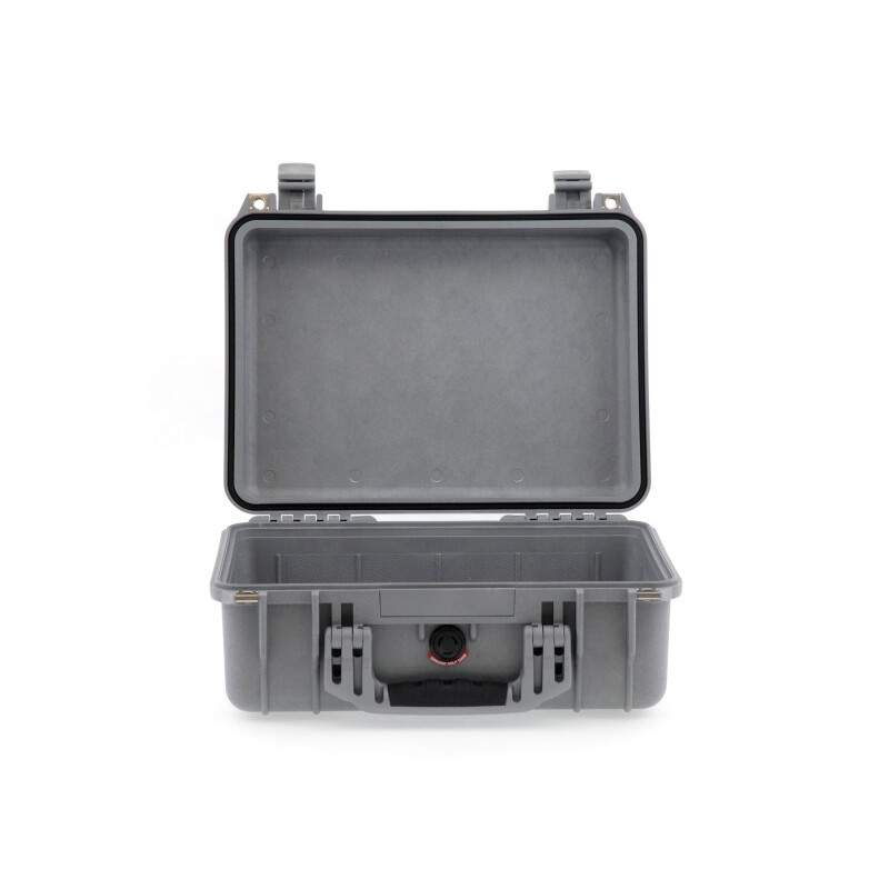 Peli Case 1450 zonder schuim, zilver