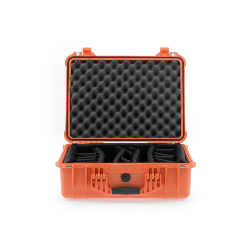 Peli Case 1520 avec système de compartimentation, orange