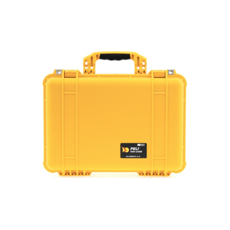 Peli Case 1500 met schuim, geel
