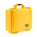 Peli Case 1550 mit Einteilungssystem, gelb