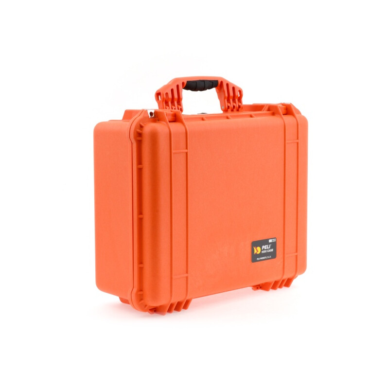 Peli Case 1550 mit Einteilungssystem, orange