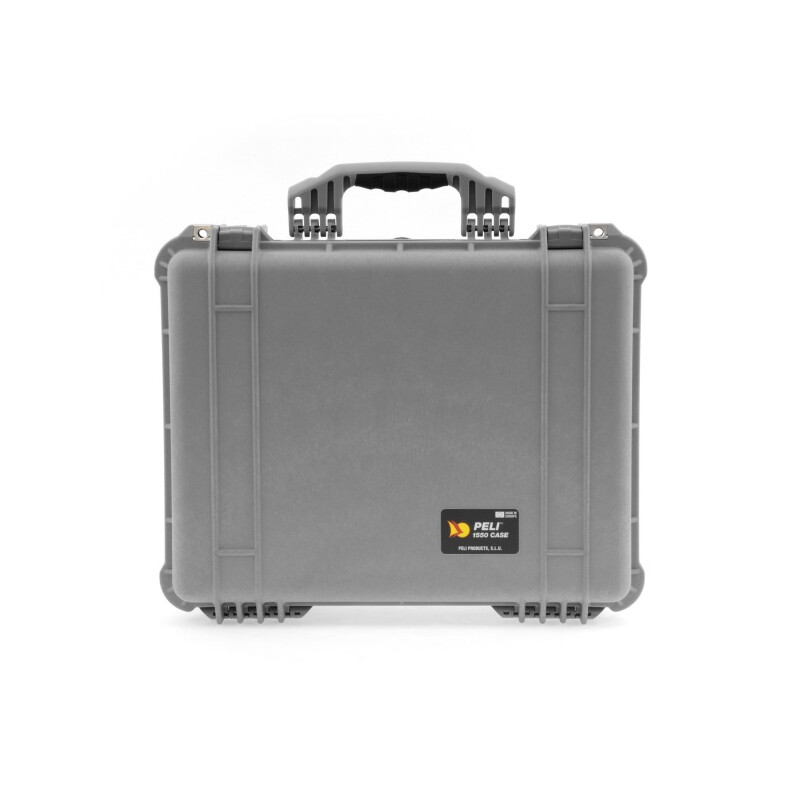 Peli Case 1550 mit Einteilungssystem, silber