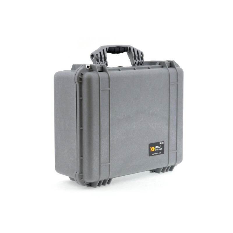 Peli Case 1550 mit Einteilungssystem, silber