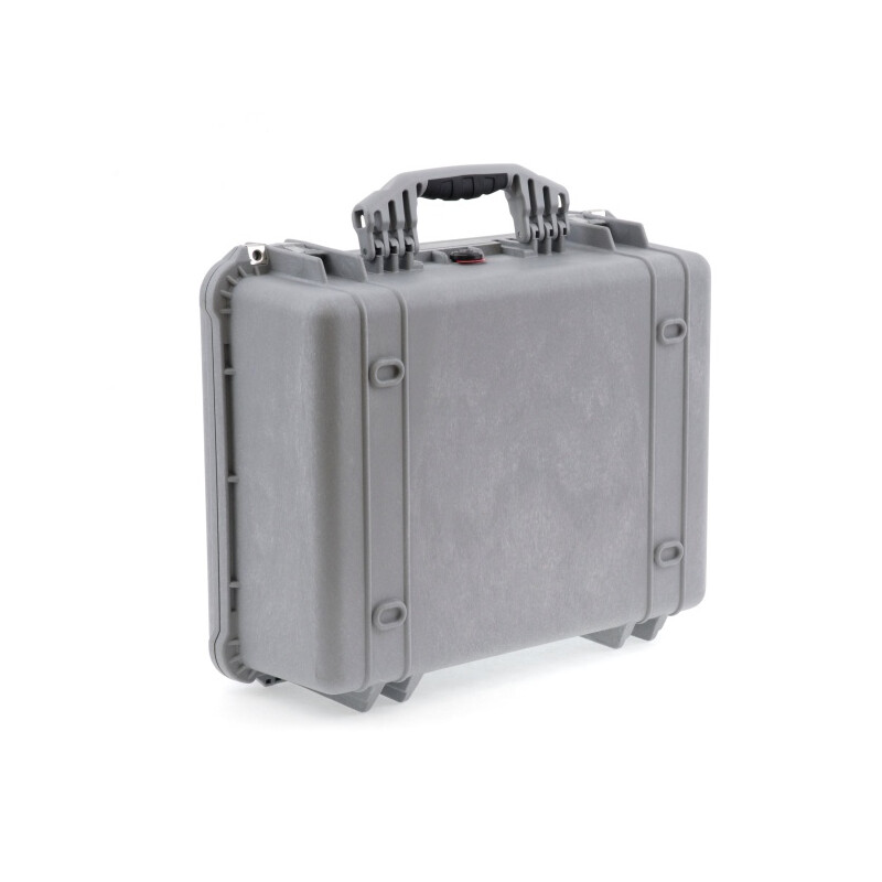 Peli Case 1550 mit Einteilungssystem, silber