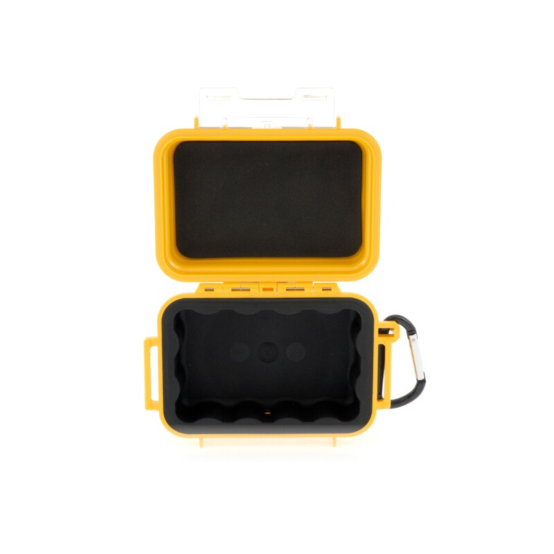 Peli Micro Case 1010 geel, zwart inzetstuk