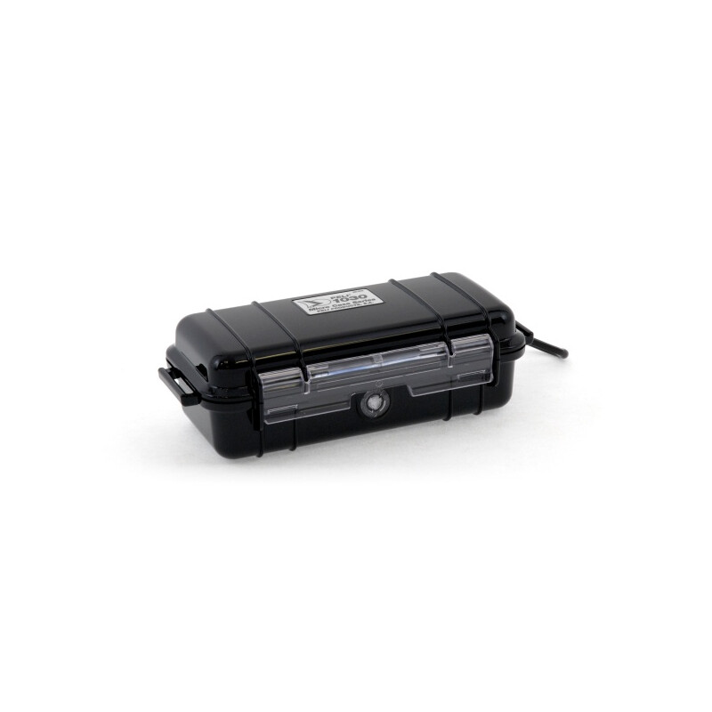 Peli Micro Case 1030 negra, inserto negro
