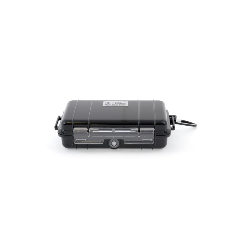 Peli Micro Case 1040 zwart, zwart inzetstuk