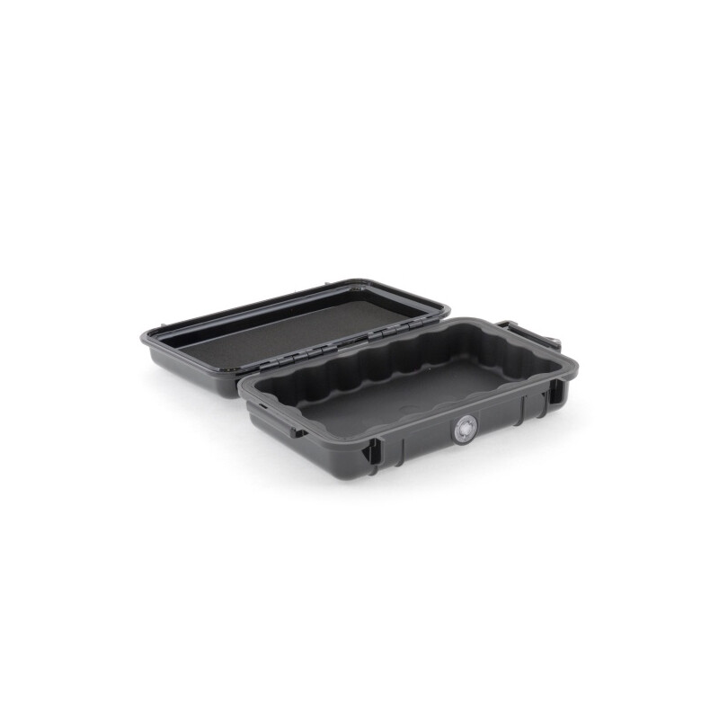 Peli Micro Case 1040 zwart, zwart inzetstuk