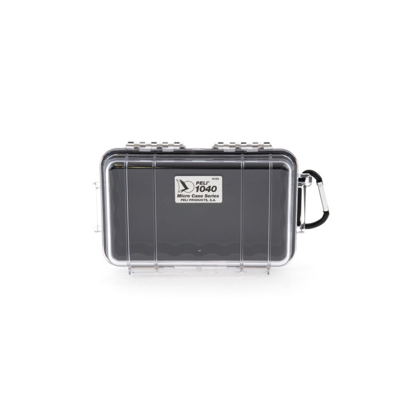 Peli Micro Case 1040 transparente (Clear), insert noir