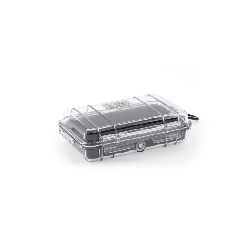 Peli Micro Case 1040 transparente (Clear), insert noir