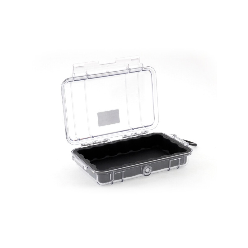 Peli Micro Case 1040 transparente (Clear), insert noir