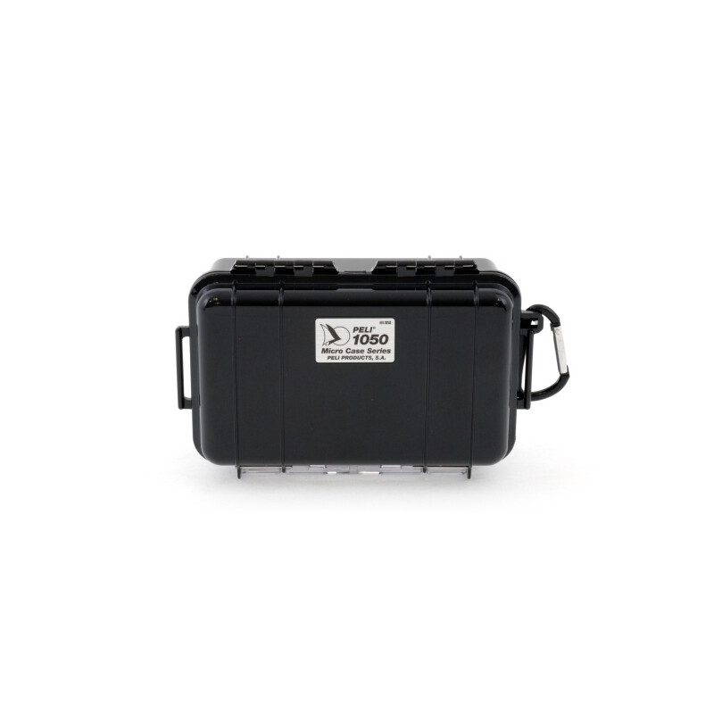 Peli Micro Case 1050 schwarz, schwarzer Einsatz