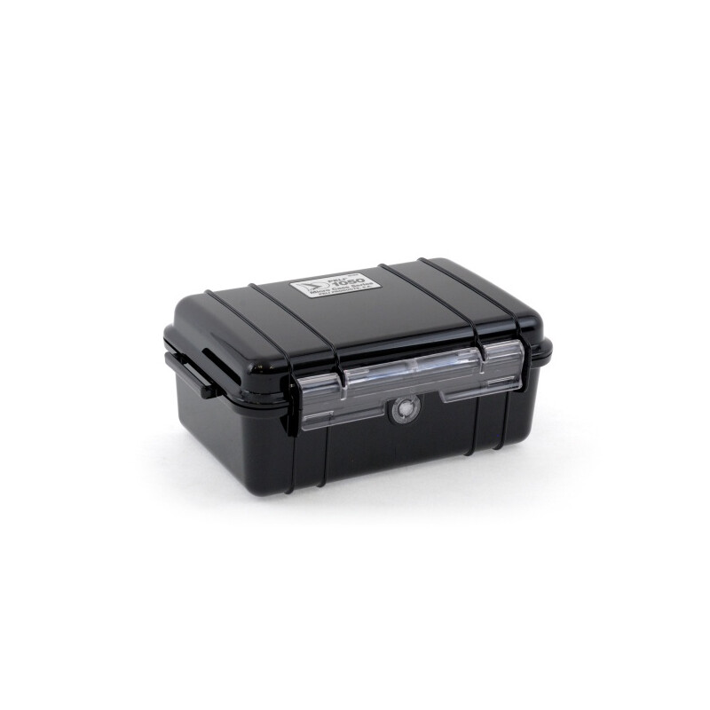 Peli Micro Case 1050 schwarz, schwarzer Einsatz