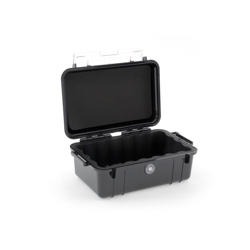 Peli Micro Case 1050 schwarz, schwarzer Einsatz