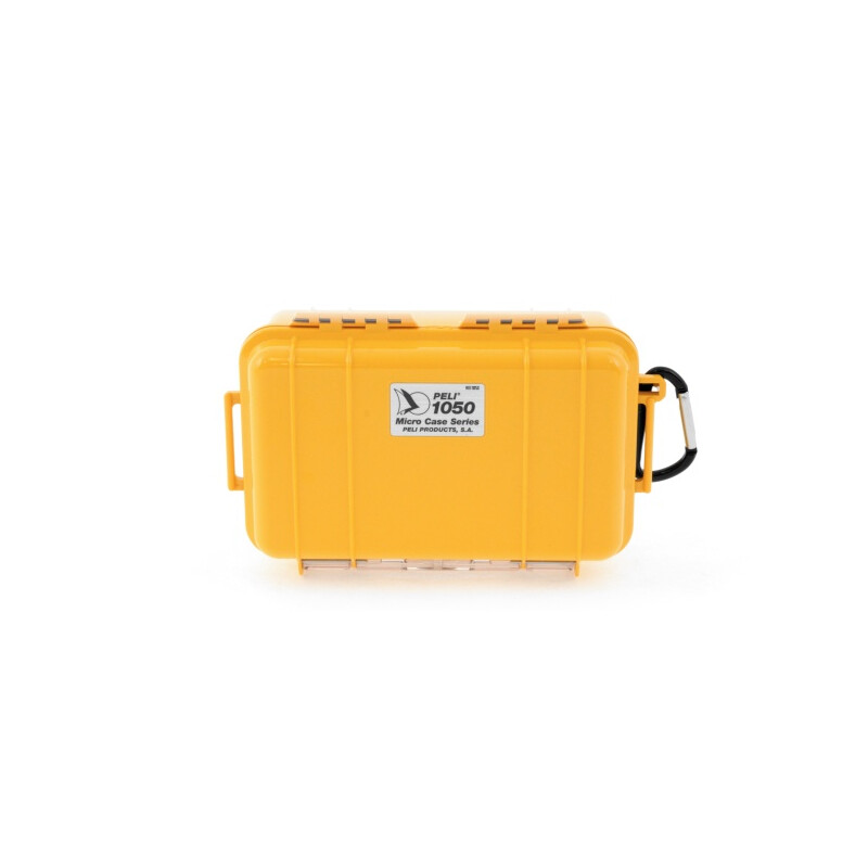Peli Micro Case 1050 jaune, insert noir