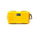Peli Micro Case 1060 gelb, schwarzer Einsatz