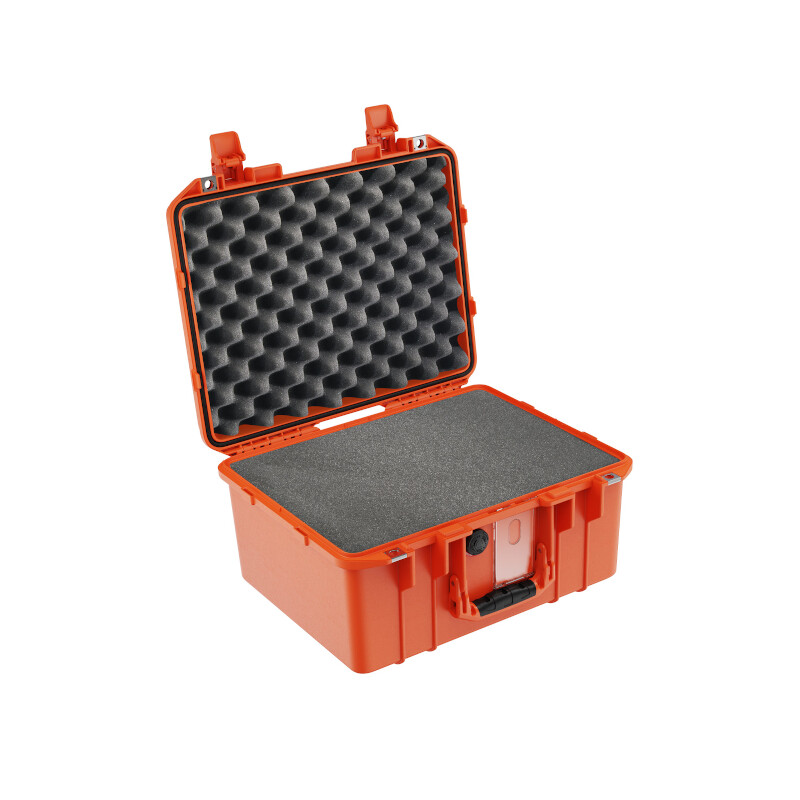 Peli Air 1507 med skum, orange